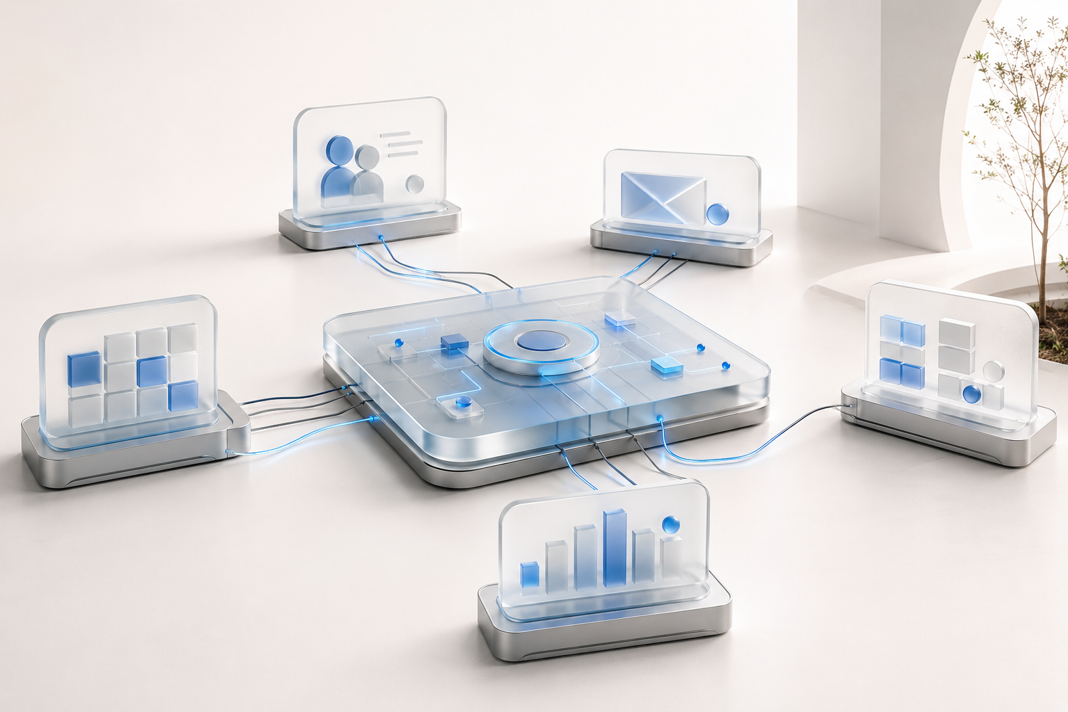 Business systems converging into one intelligence layer